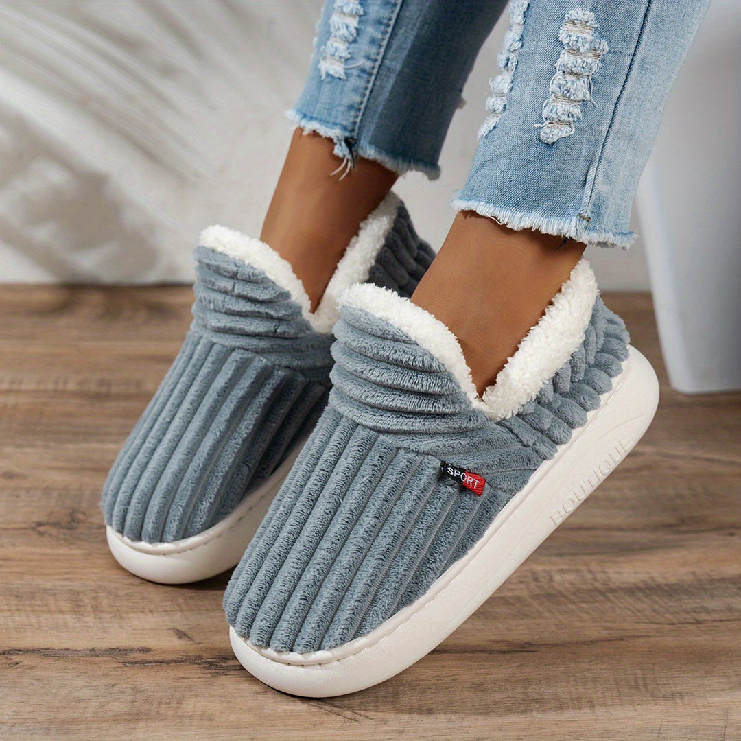 STEPHANIE | COMFORTABLE PLUSH SLIPPERS