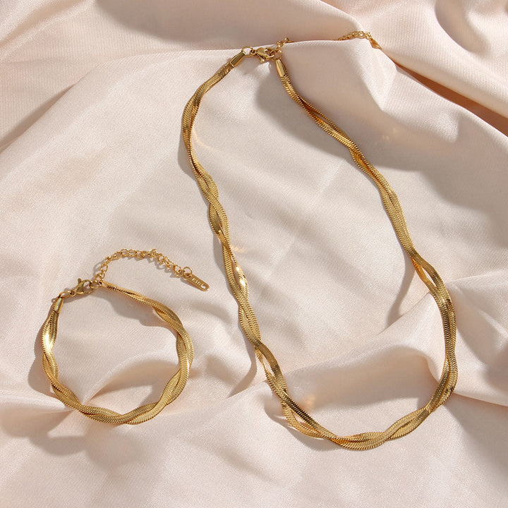 Madiorelle | Twisted Armband 18K Gold