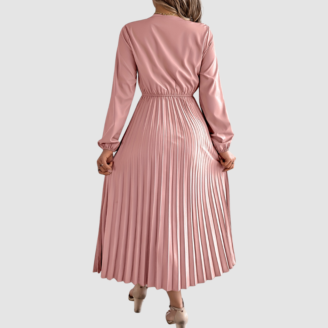 MARGOT | LACE V-NECK A-LINE DRESS