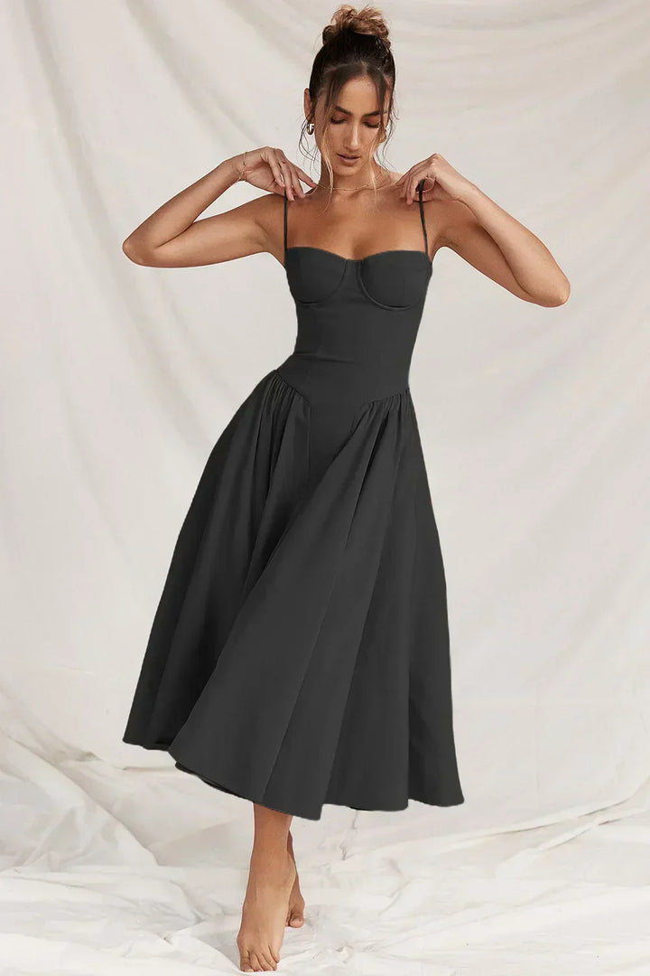 BRIALLEN | STRUCTURED A-LINE DRESS