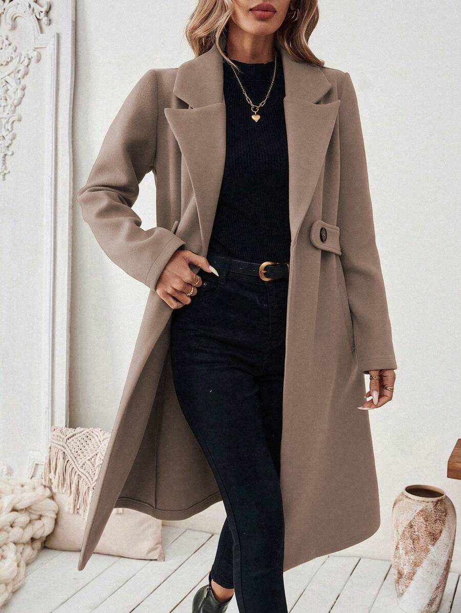 CELINE | TAILORED LAPEL COAT