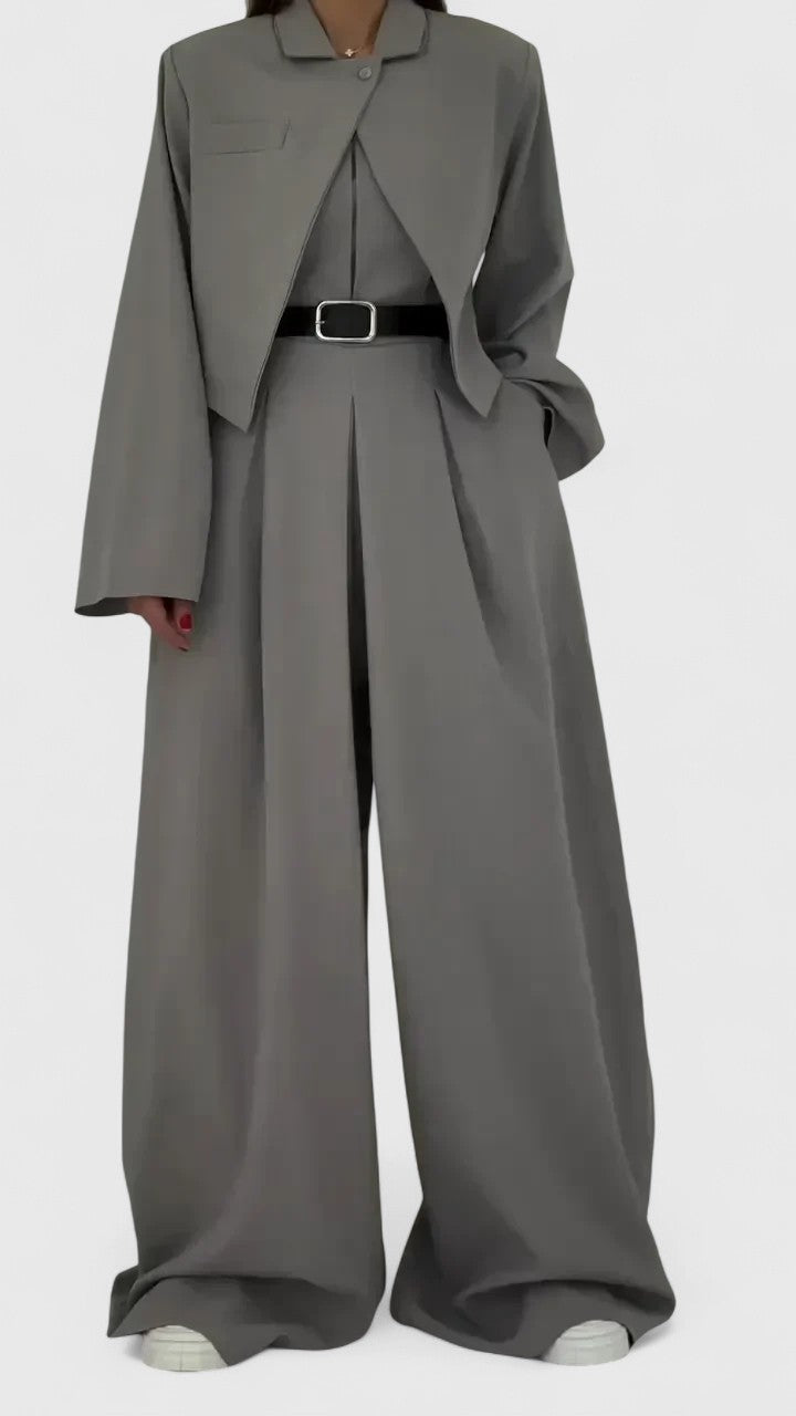 Anne | Elegant Jumpsuit Set with Blazer