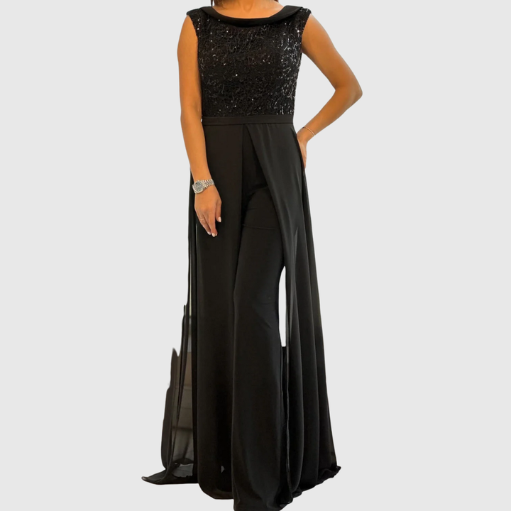 HELENA | ELEGANT SLEEVELESS JUMPSUIT