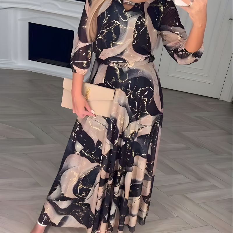 ANNA | ELEGANT FLOWY DRESS