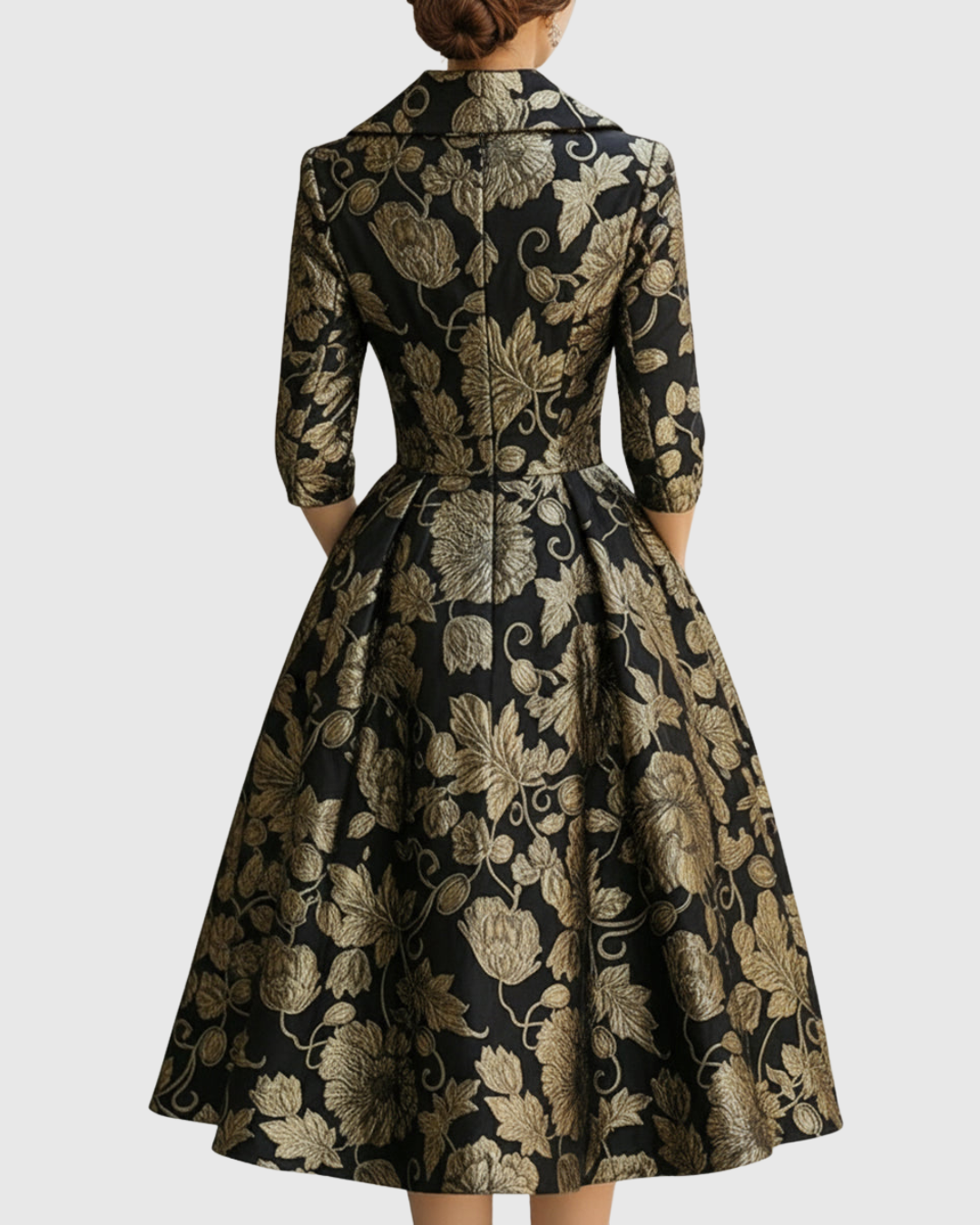 MORVEN | TIMELESS FLORAL MIDI DRESS