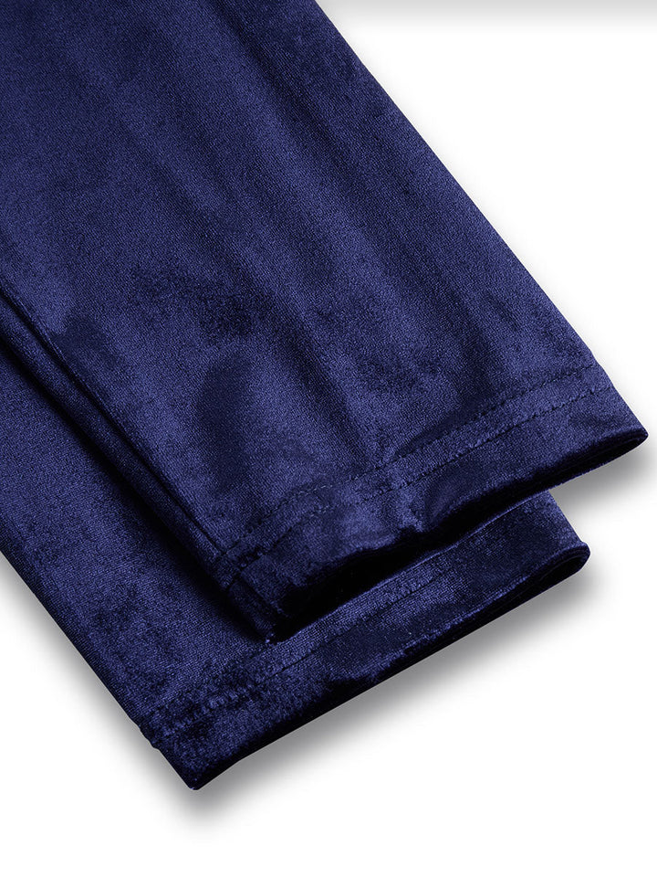 SIBELLA | TIMELESS NAVY LONG-SLEEVE MIDI DRESS