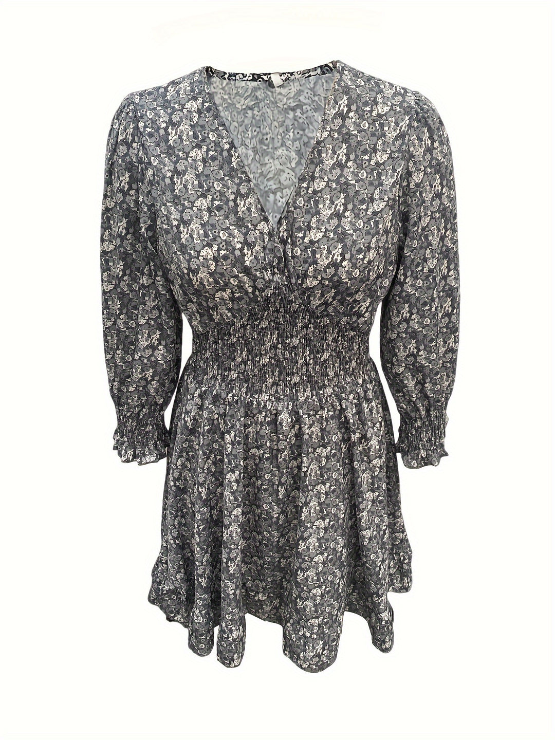 COLETTE | FLORAL SHIRRED WAIST DRESS