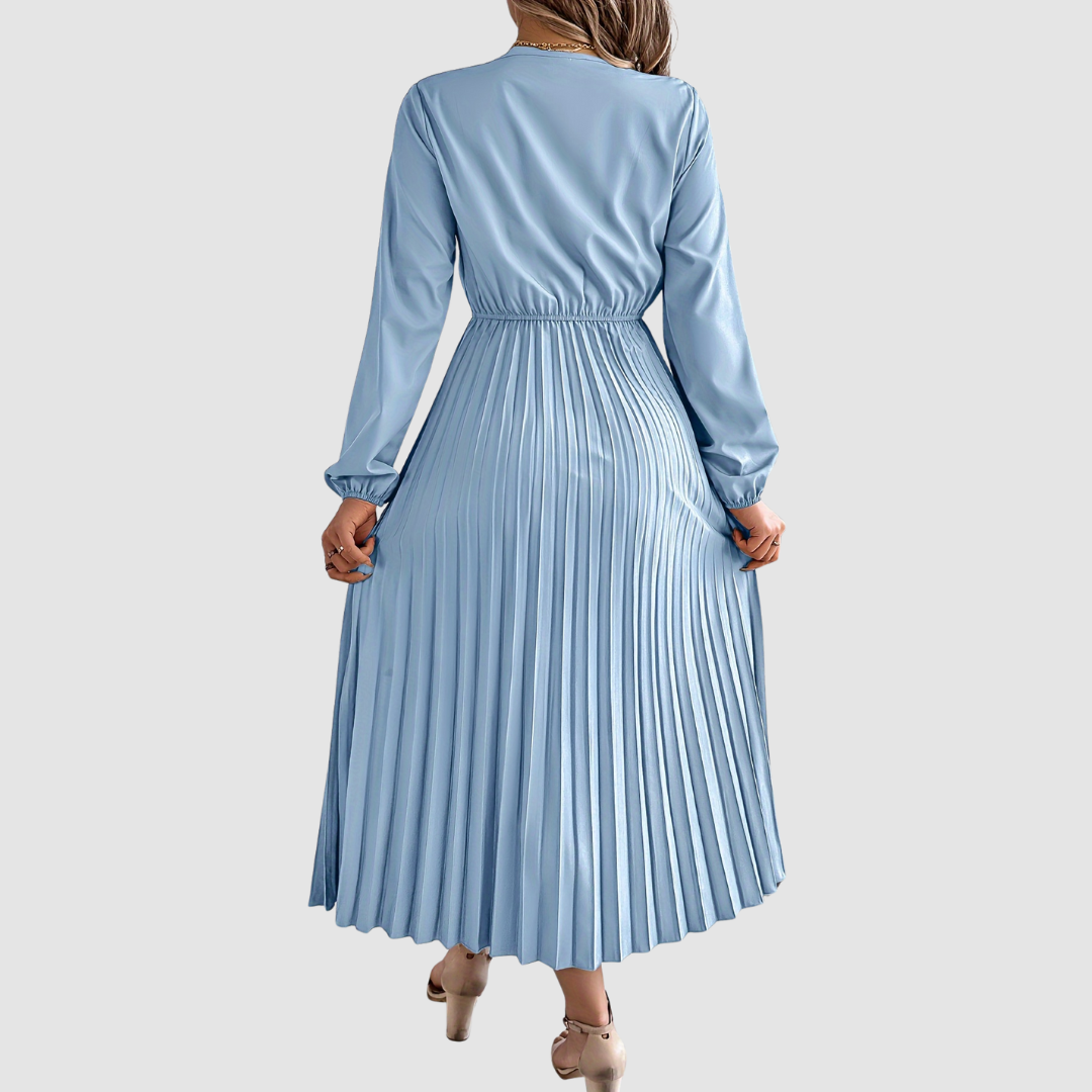 MARGOT | LACE V-NECK A-LINE DRESS