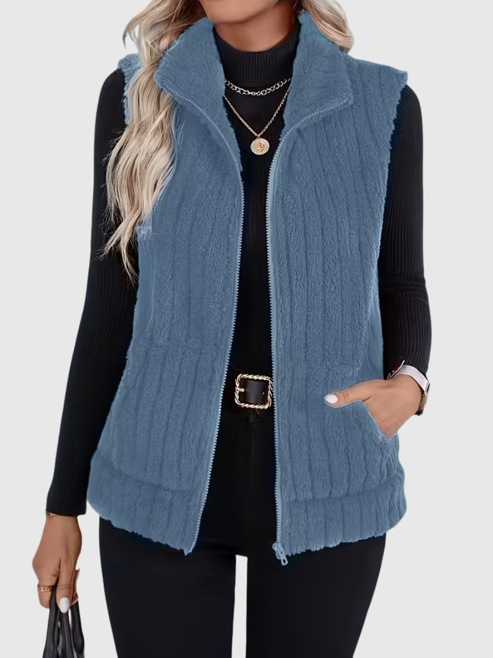 Amy | Double-Sided Plush Vest