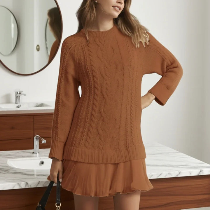 VIOLETTE | CLASSIC SWEATER DRESS