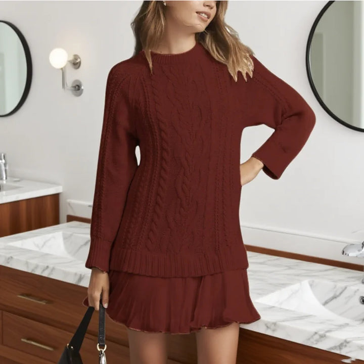 VIOLETTE | CLASSIC SWEATER DRESS