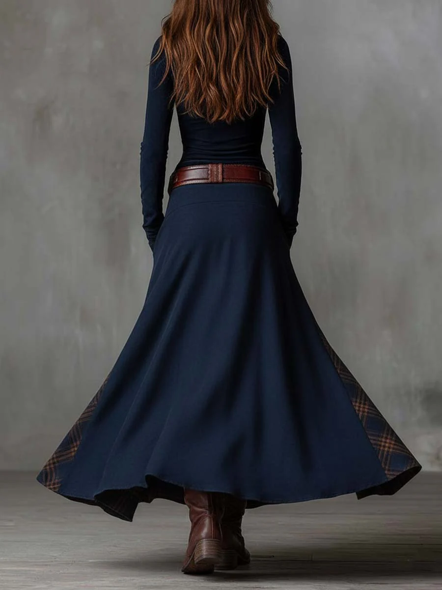 HELENA | VINTAGE SUEDE MAXI