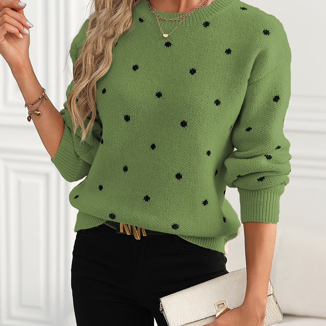 COLETTE | CASUAL POLYESTER SWEATER