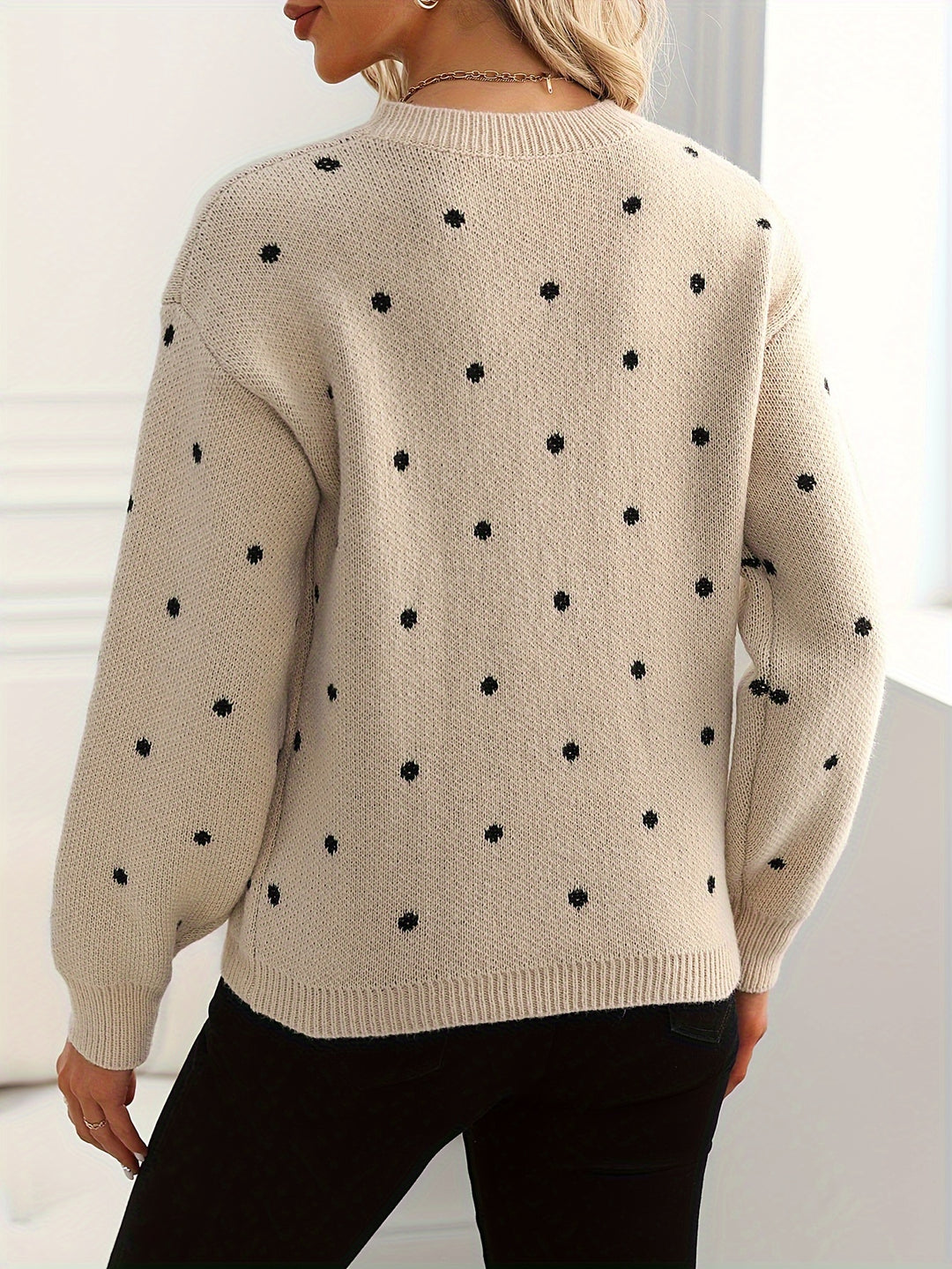 COLETTE | CASUAL POLYESTER SWEATER