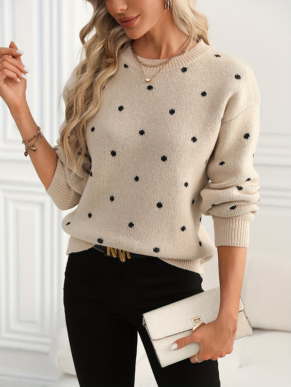 COLETTE | CASUAL POLYESTER SWEATER