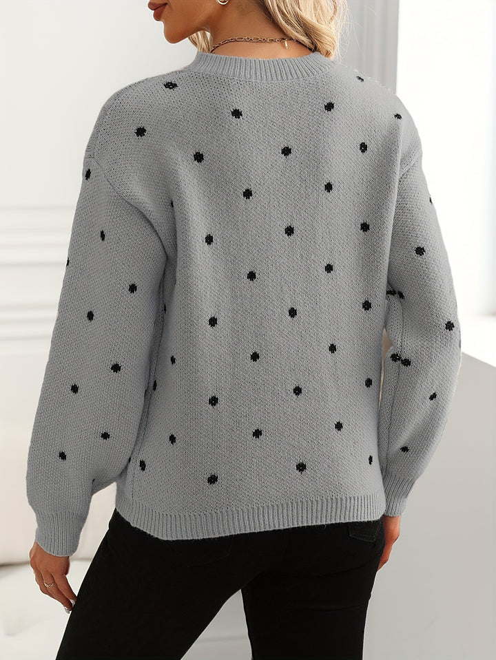 COLETTE | CASUAL POLYESTER SWEATER