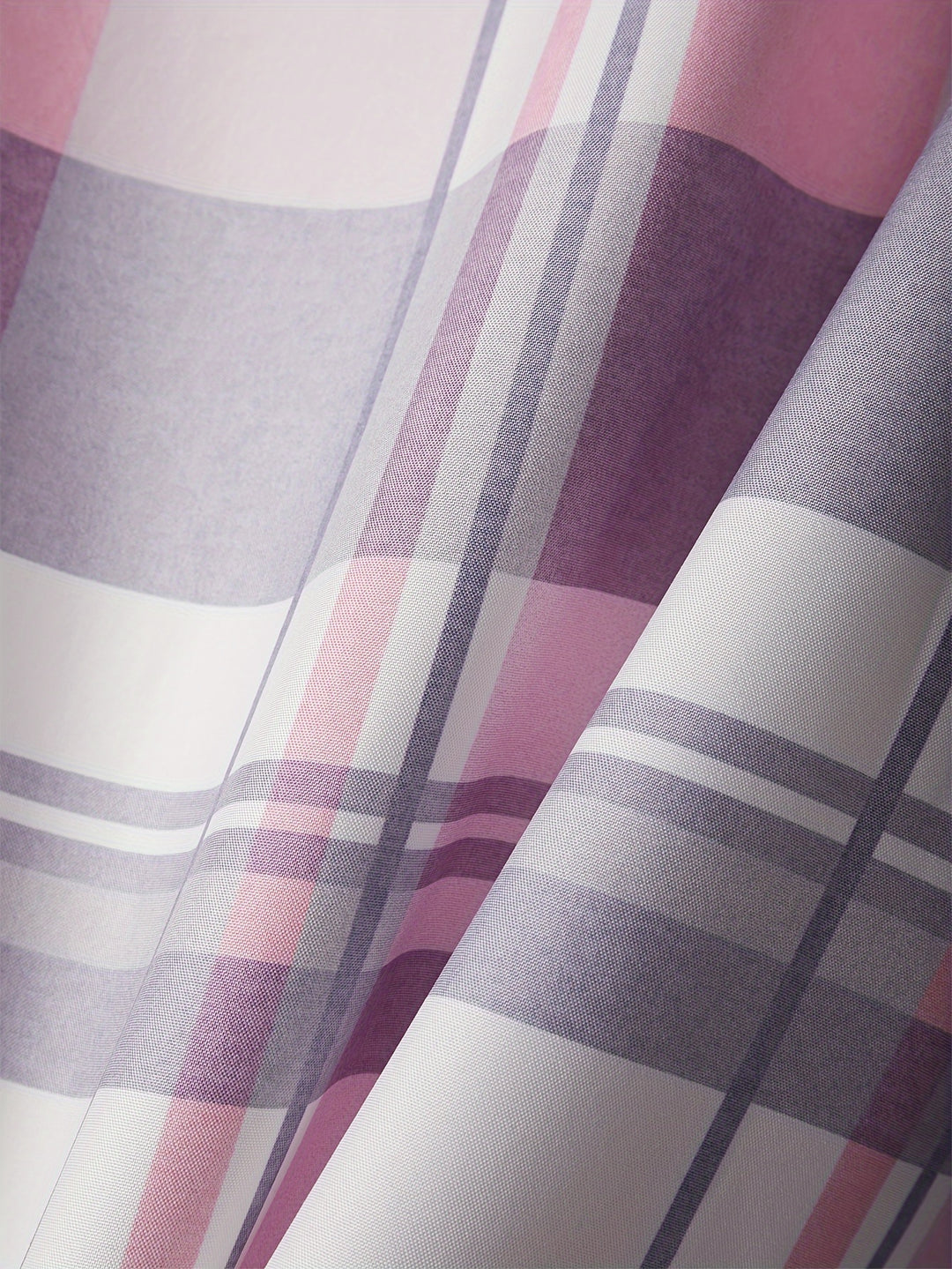 Elise | Plaid Print Button Front Shirt