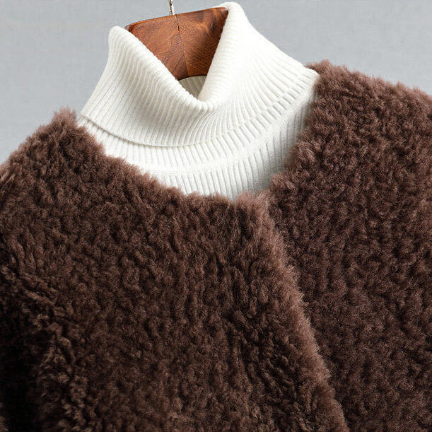 CECYLIA | SHEARLING TEDDY COAT