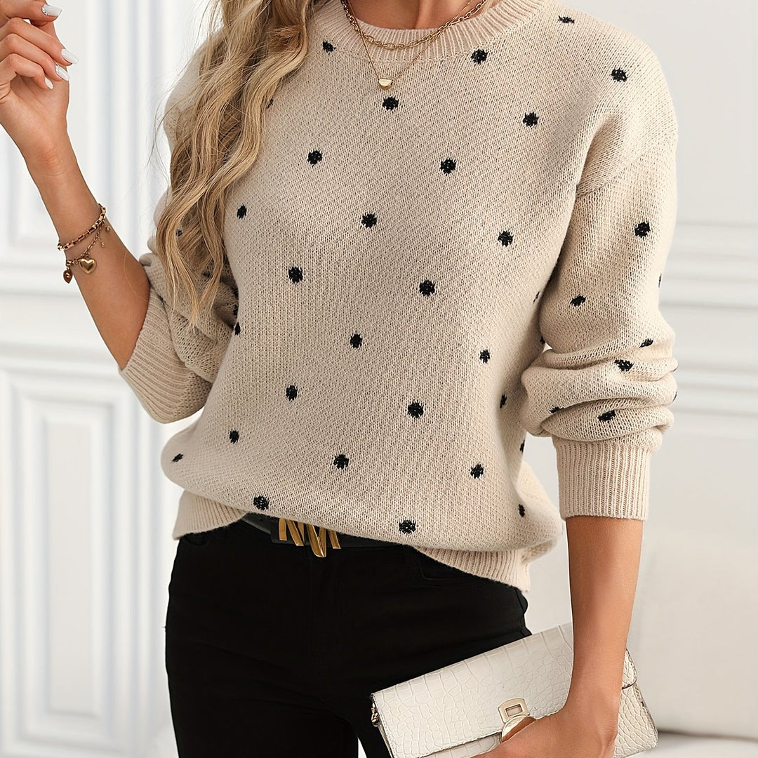 COLETTE | CASUAL POLYESTER SWEATER