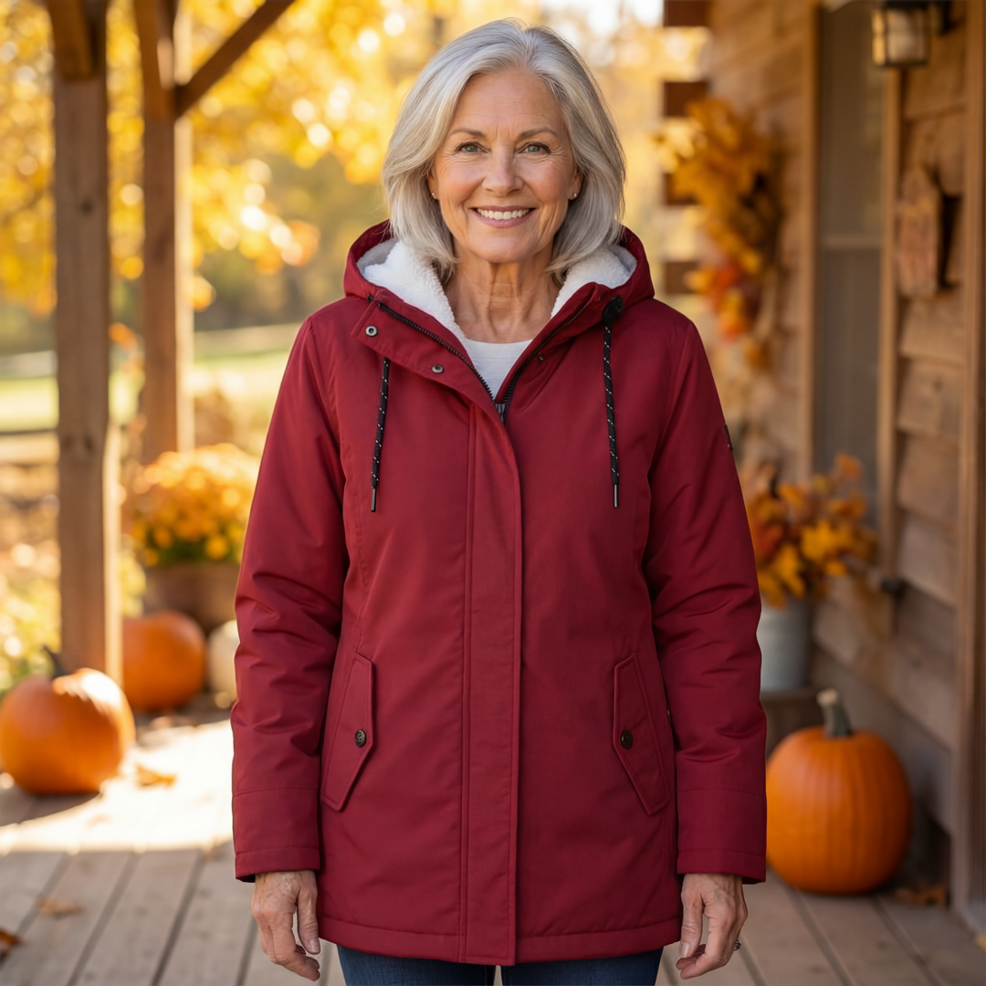 HELEN | QUILTED HOODED COAT