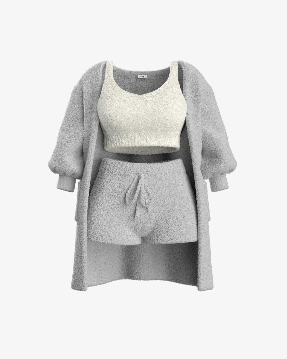 JULIE | BOUCLE KNIT PAJAMA SET