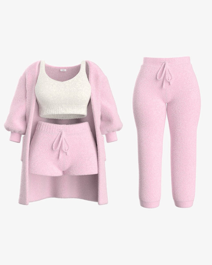 JULIE | BOUCLE KNIT PAJAMA SET